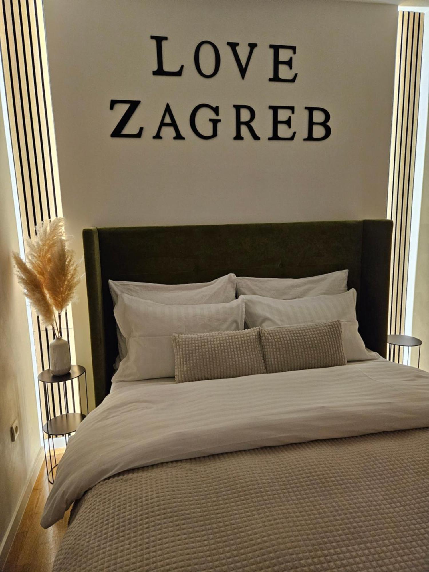 Apartment I Love Zagreb, Free Private Parking Exteriör bild
